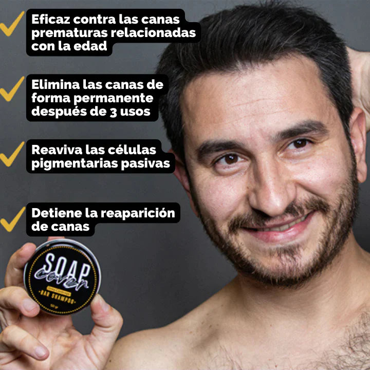 JABÓN ELIMINADOR DE CANAS NATURAL